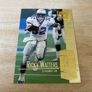 Ricky Watters RB Seahawks 1999 Card